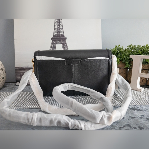 ❗️LOW START ❗️Michael Kors NWT Sonia Medium Leather Shoulder Bag- Black - Picture 6 of 14